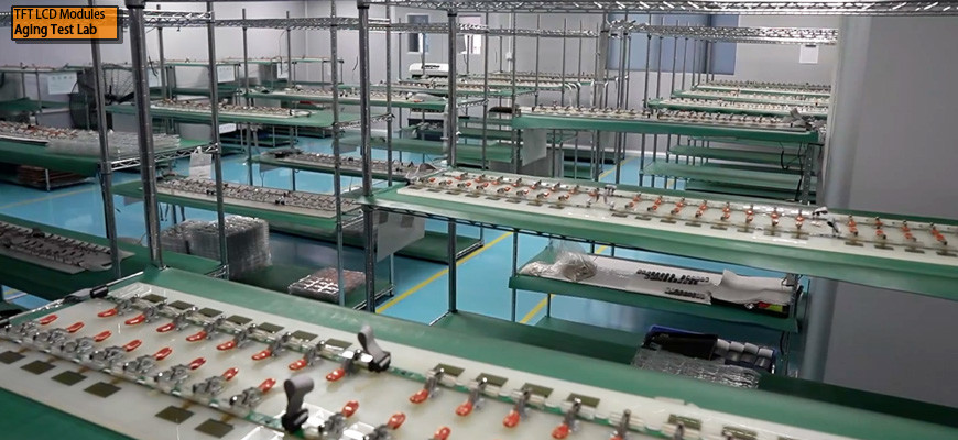 tft lcd การทดสอบการแก่ตัว