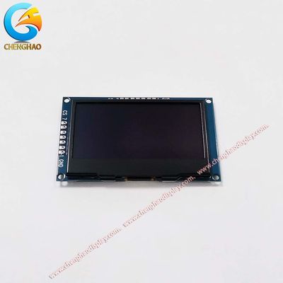 ROHS Compliant 128x64 SPI OLED Display Module 2.42 Inch Using White Display Mode