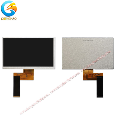 800x480 Dots WVGA TFT Screen 7 Inch Medical Display With 40pins RGB Interface