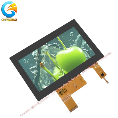 7 Inch RGB TFT LCD Display 40pins RGB Interface With 800*480 Pixels