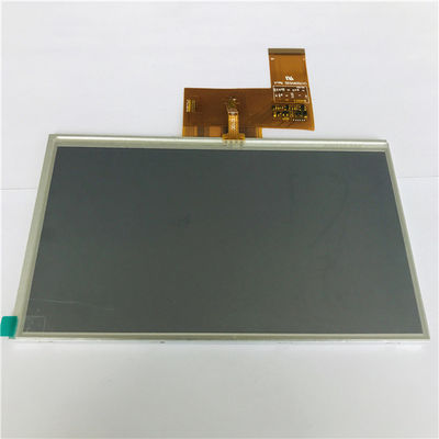 7 Inch Resistive Touch Round LCD Display TN Transmissive Viewing