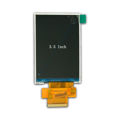 16 18 Bit MCU SPI LCD Display Module 300cd/m2 ROHS 3.5 Inch