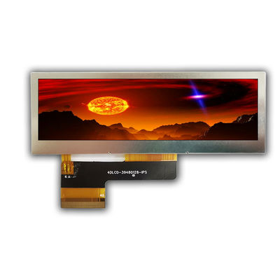 Bar Shape 500 Nits IPS LCD Display 3.9in Full Color Tft Screen