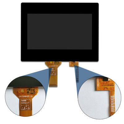 7" 850nit Industrial LCD Display CTP I2C Transmissive TN Capacitive Touch Panel