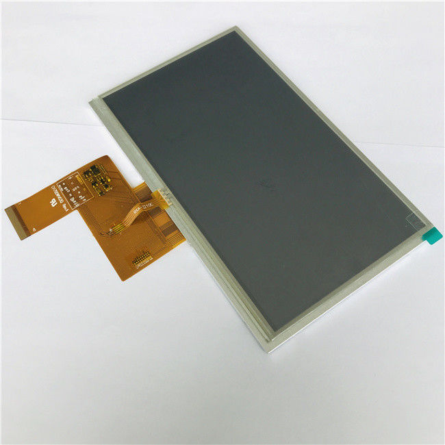 TN Transmissive 12 O'Clock Resistive LCD Display 7 Inch Touch Panel