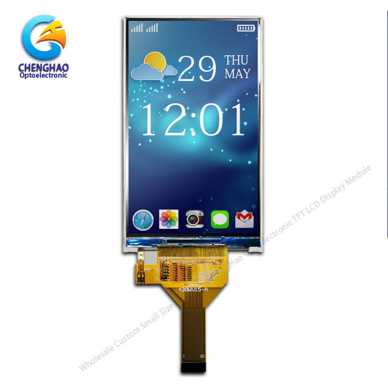 NT35510 480x800 Dots IPS LCD Display 4.3" RGB Ips Display Module