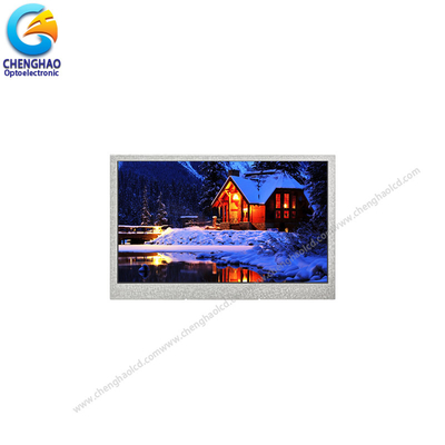 4.3 นิ้ว แสงแดดสามารถอ่านจอ 480X272 ความละเอียด โมดูลจอ LCD สี