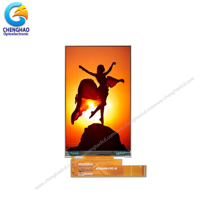 480x800 โมดูลจอ LCD ขนาดเล็ก 35 ปิน FPC 4.3WVGA โมดูลจอ LCD Tft