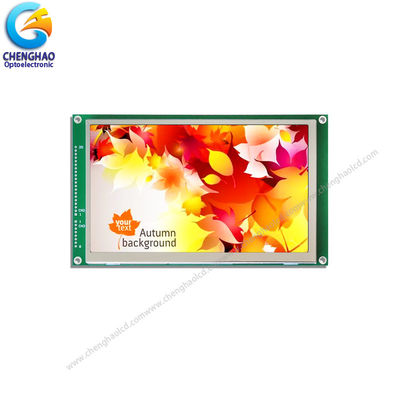 ความสว่างสูง TFT LCD Display 7.0 นิ้ว ความละเอียด 800x480 ด้วย PCB Driver Board