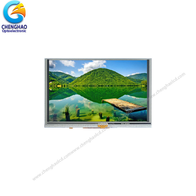 5.0 นิ้ว LCD ทัชมอนิเตอร์ 800X480 12 ชั่วโมง ทิศทางการดู แผน LCD ขนาดเล็ก