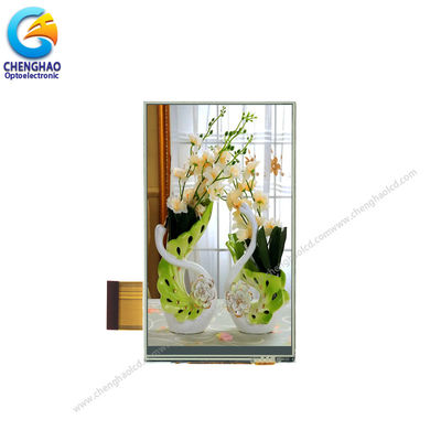 SPI RGB Multi Interface หน้าจอสัมผัส LCD ขนาดเล็ก 5 นิ้ว 480*854 ความละเอียด 45pin