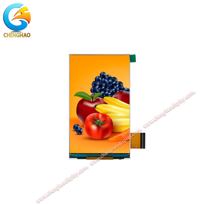4.5 นิ้วจอ LCD ขนาดเล็ก 480x854 พิกเซล มุมมอง 80/80/80/80