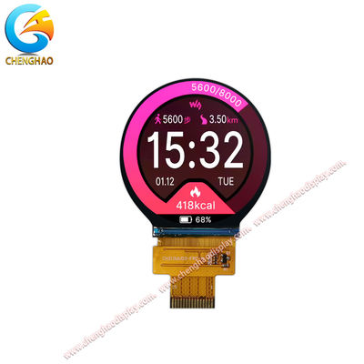 ST7701 2.1 นิ้ว วงกลม Tft LCD Display รอบ LCD มอนิเตอร์