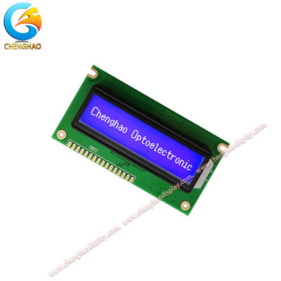 16x2 Custom Lcd Module 1602 Character Serial Blue Backlight แสงหลังสีฟ้า
