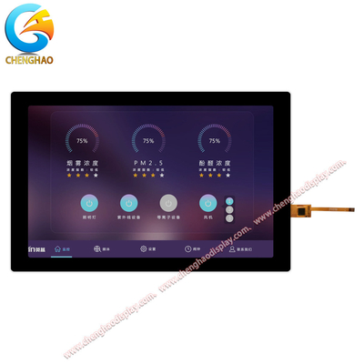 1280x800 จัดความละเอียดสูง TFT Display 10.1 นิ้ว Capacitive Touch Display