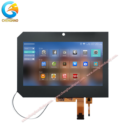 LVDS TFT Liquid Crystal Capacitive Screen With 8 Inch Color Active Display Area (จอจอเหลวคริสตัลเหลวแบบ LVDS TFT) ที่มีพื้นที่แสดงสีที่ใช้งานได้ 8 นิ้ว