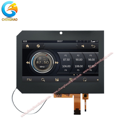 85/85/85/85 มุมชมทั้งหมด IPS TFT LCD touch screen 8 นิ้ว 1280x720 พิกเซล
