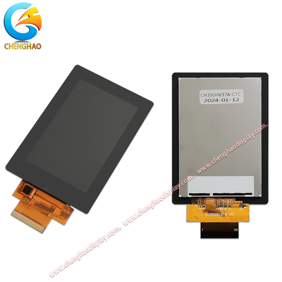 320×480 ความละเอียด TFT LCD สีจอ 6:00 มุมมอง 3.5 นิ้ว
