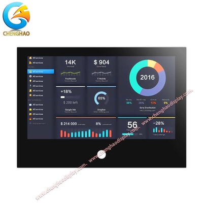 10.1 นิ้ว LCD touch screen Display ความละเอียด 1024x600 ด้วย LVDS Interface