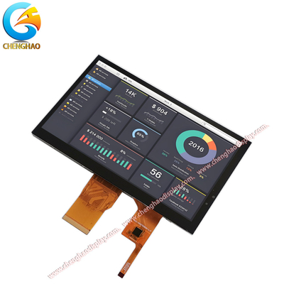 โมดูล LCD ขนาด 7 นิ้ว ความละเอียด 1024x600 พร้อมการสนับสนุนแผ่นสัมผัสและอินเตอร์เฟซจอ RGB