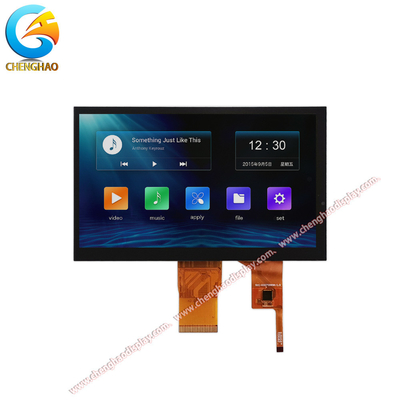 7 นิ้ว Capacitive Touch LCD Screen ความละเอียด 1024x600 จอสําหรับ FPC Pin จํานวน 50 pin