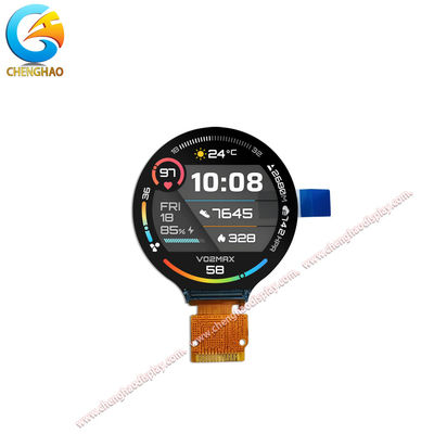 240*240 วงกลม IPS LCD Display RoHS Compliant หน้าจอ TFT ขนาดเล็ก 1.3 นิ้ว