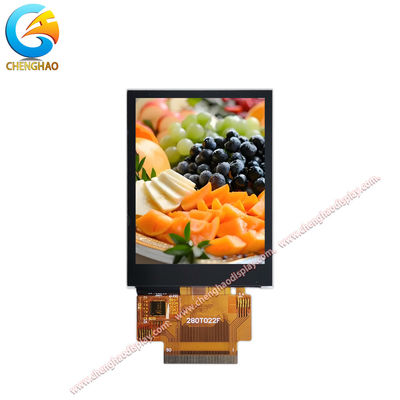 2.8 นิ้ว TFT LCD Display หน้าจอสัมผัส LCD ขนาดเล็ก พร้อมพานีลสัมผัสความจุระดับสูง
