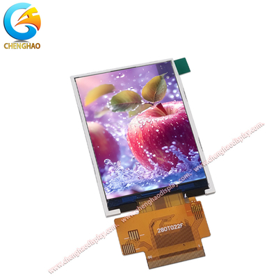 จอแสดงผล LCD IPS 240x320 ขนาด 2.8 นิ้ว 50 พิน พร้อมอินเทอร์เฟซหลากหลาย แผงหน้าจอ TFT ขนาดเล็ก