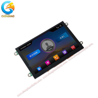 5.0 นิ้ว ความสว่างสูง IPS TFT LCD Module กับ EVE2 Engine และ Capacitive Touch SPI