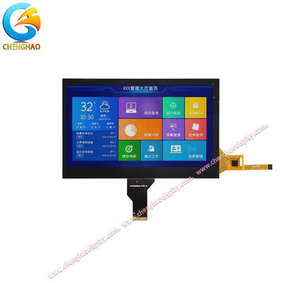 โมดูลจอ LCD IPS TFT ขนาด 7 นิ้ว 1024x600 MIPI Capacitive Touch สําหรับ HMI อุตสาหกรรม