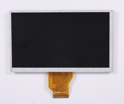 อินเตอร์เฟซ RGB 24 บิต 800x480 50pin 7 นิ้ว TFT LCD Display ไม่มีการสัมผัส
