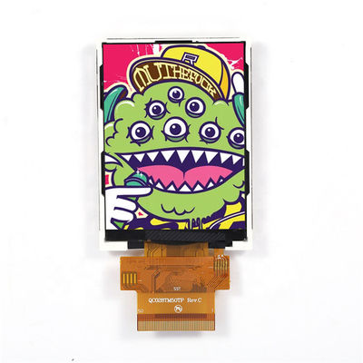2.8 นิ้ว 240X320 SPI RGB TFT LCD Screen มุม TN 300nits
