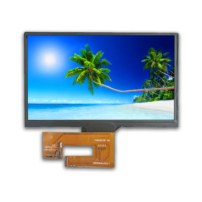 7 นิ้ว IPS LVDS หน้าจอสัมผัส LCD ขนาดเล็ก 1024x600 สีขาว LED Backlight