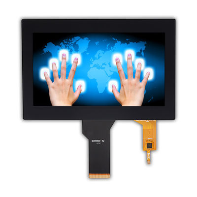 7in 24 บิต RGB TFT LCD Monitor สีจริง Rohs 200cd / m2