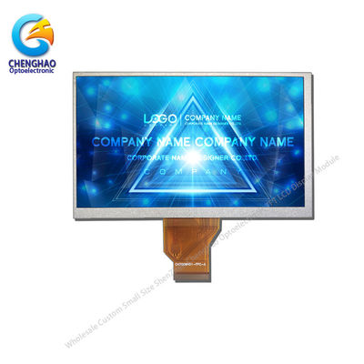 7 ใน 50 ปิน 250cd / m2 800x480 Rgb Tft Lcd มอนิเตอร์ CH700WV01 สําหรับรถยนต์