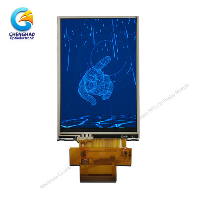 เครื่องถ่ายส่ง RTP IPS TFT LCD Display 3.5' 320x480 พานีลจอสัมผัสแบบต้านทาน