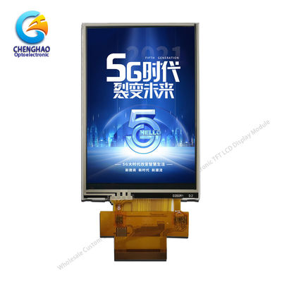 Mcu Spi 3.5in Tft Lcd Display Module 280cd/m2 ดอท แมทริกซ์ Tft Screen