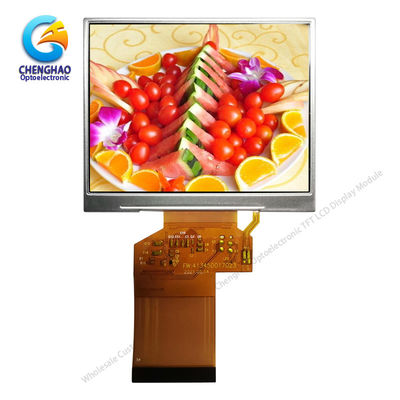 3.5in 1000cd/M2 Tft LCD Color Monitor ISO9001 มิพีดีซี LCD Display