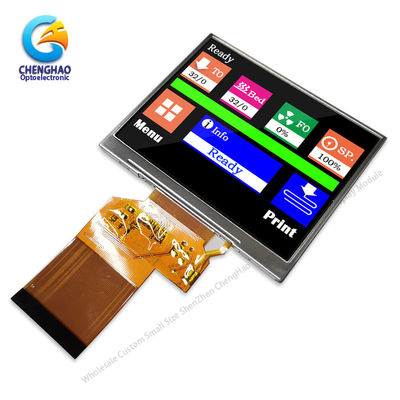 ST7272 320x240 ดอท Lcd Display Module 3.5in Matrix Tft Lcd มอนิเตอร์