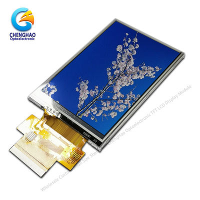 ISO9001 300cd/M2 Tft Lcd Panel Screen thin film SPI MCU ST7789V รายละเอียดการใช้งาน