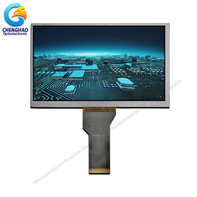 800x480 ดอท แมทริกซ์ Lcd Module ISO9001 24 บิต Rgb Mipi ไฟหลัง LED ขาว