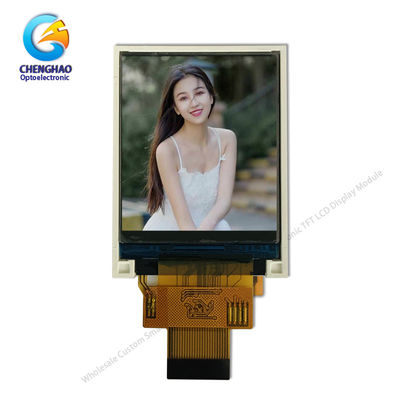 สี 1.8 นิ้ว TFT LCD โมดูล TN สายส่งปกติขาว
