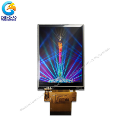 3.2 นิ้ว TFT Custom LCD Display Module OEM ความละเอียด 240*320