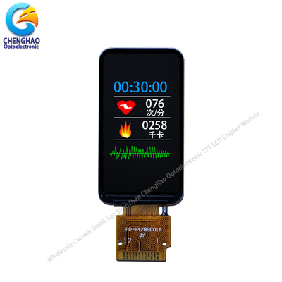 1.47 นิ้วจอสัมผัส LCD ขนาดเล็ก IPS 172 * 320 กับ Driver IC ST7789V3