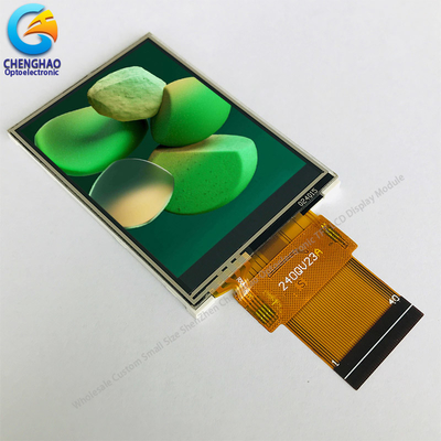 RTP Tft Lcd Touch Screen 300cd/M2 240x320 Spi 250nits กับ ST7789V