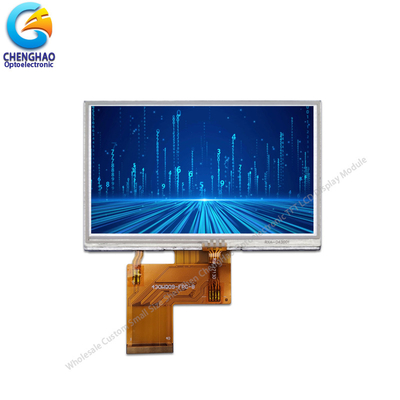 230cd/m2 TFT Lcd Display Module 480x272 Dots4.3in FPC ไม่มีฮาโลเจน