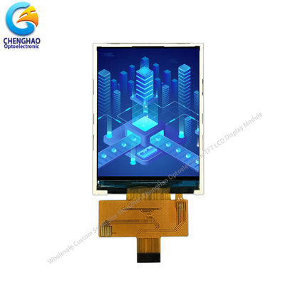 2โมดูล LCD ขนาด.8 นิ้ว TFT 240X320 ความละเอียด ทุกทิศทางการดู IPS LCD Touch Screen
