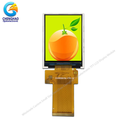 ทิศทางการดูทั้งหมด หน้าจอ LCD ที่กําหนดเอง 240X320 ความละเอียด 2.8 นิ้ว TFT Display