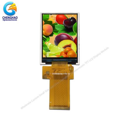50 Pin Thin Film Transistor Display 3 เส้น 9bit SPI Multi Interface โมดูล LCD ขนาดเล็ก