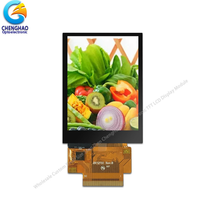 2โมดูลจอสัมผัสอุตสาหกรรมขนาด.8 นิ้ว ขนาด 240x320 จุด SPI Tft LCD Panel